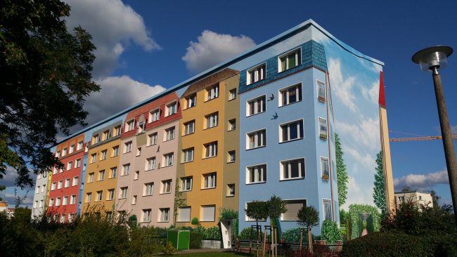 fassadenbild in schwedt